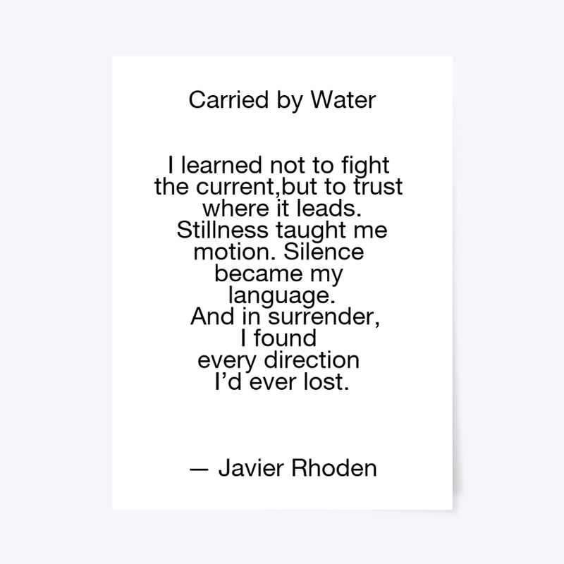 Carried by Water
