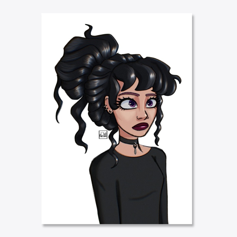 Charlotte the Artsy Goth