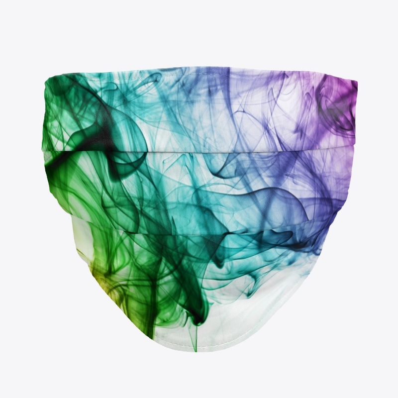 Colorful Smoke Tie Dye Design