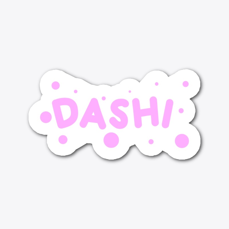 Dashi Bubble Logo Sticker