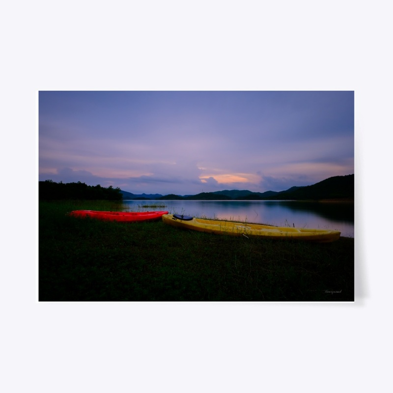 Tranquil nature in the morning