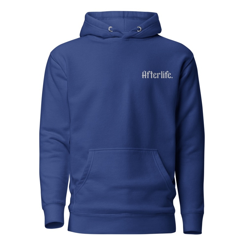 AFTERLIFE. Embroidered Hoodie