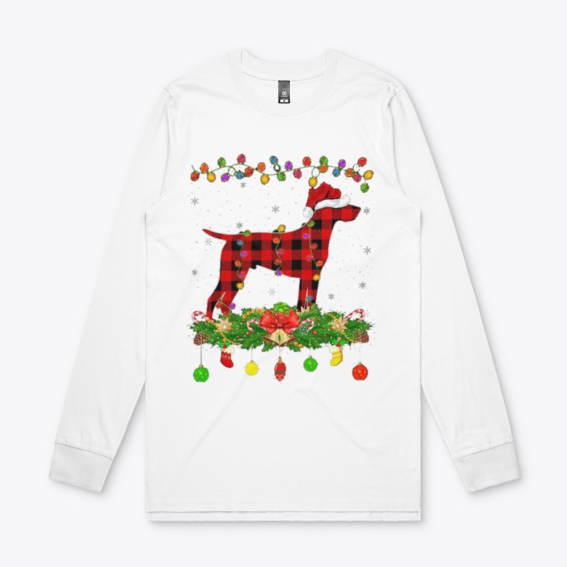 GERMAN WIREHAIRED CHRISTMAS NEW T SHIRT