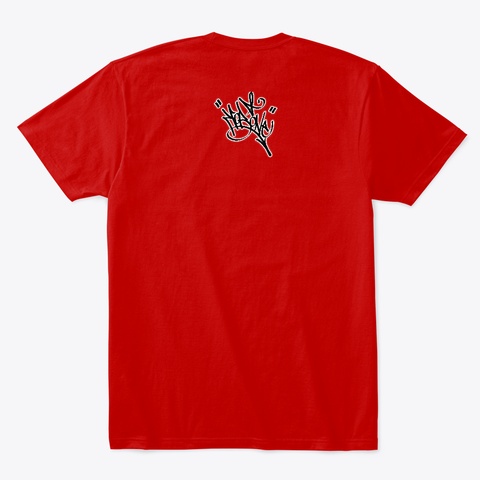 Cayces High Classic Red Camiseta Back