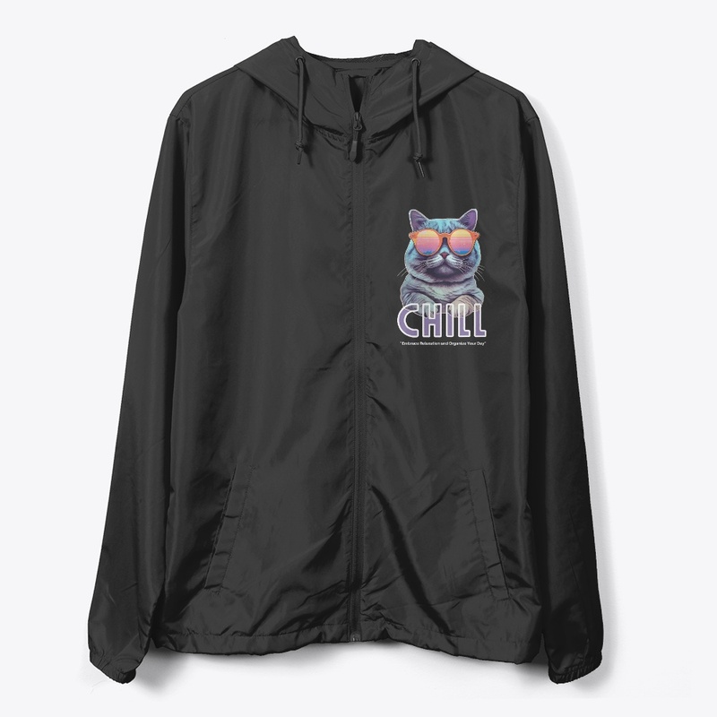 Chill Smart Cat Design | Enjoy Your Day