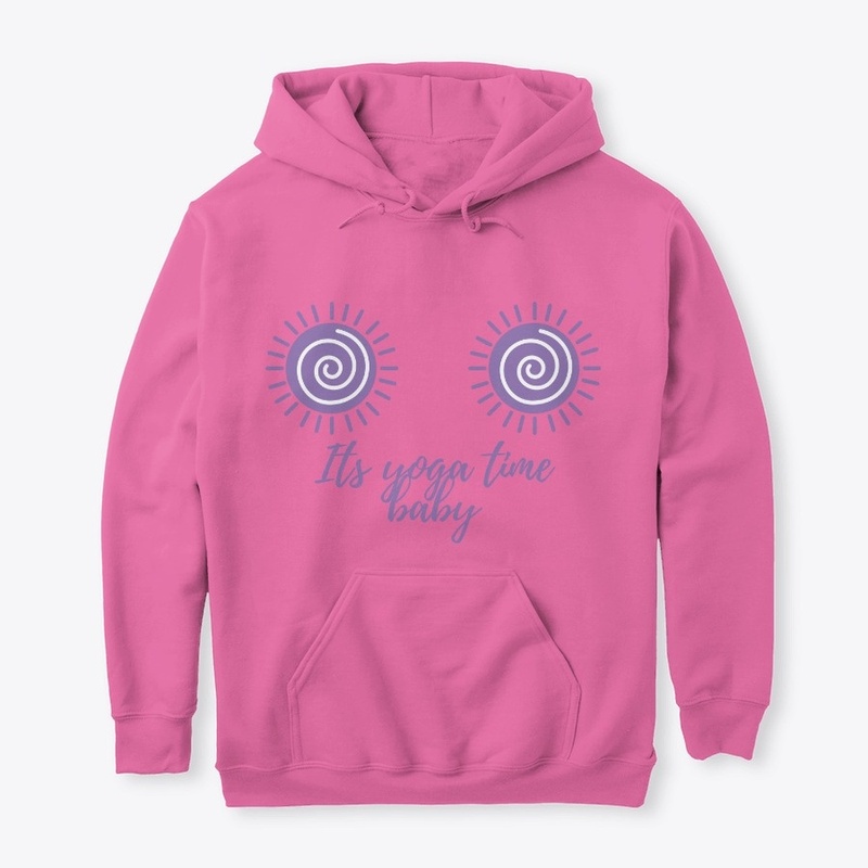 It's yoga time baby - yoga tshirt