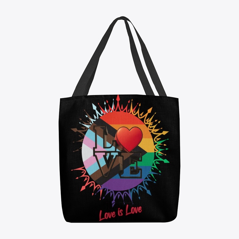 Pride Love Explosion - Colorful Design