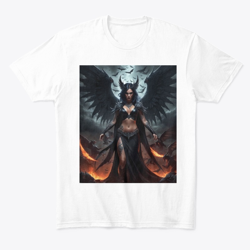Fierce Winged Demoness Unleashed