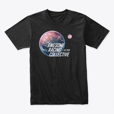 Arc Binary Black T-Shirt Front