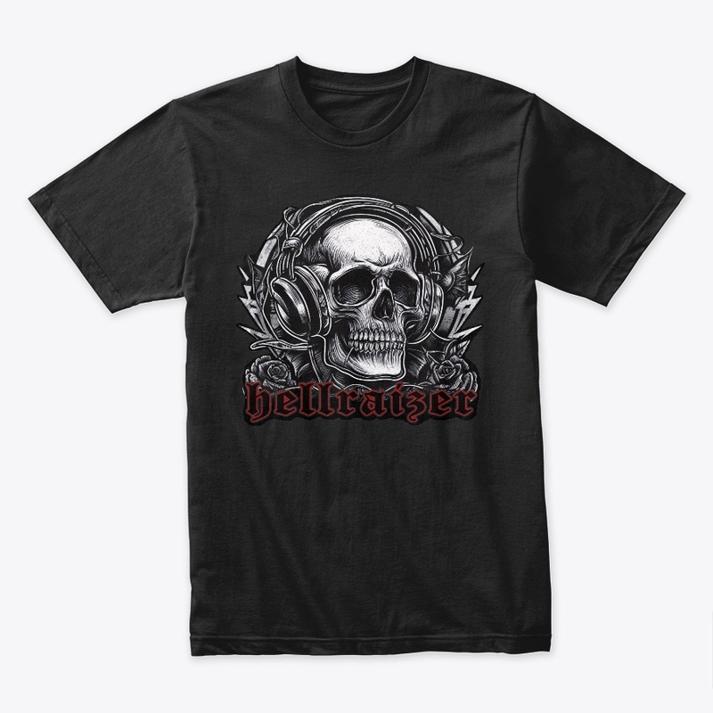 HellRaizer Skull and Headphones