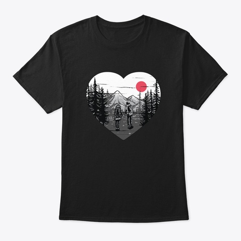 Couple Goals Black T-Shirt Front