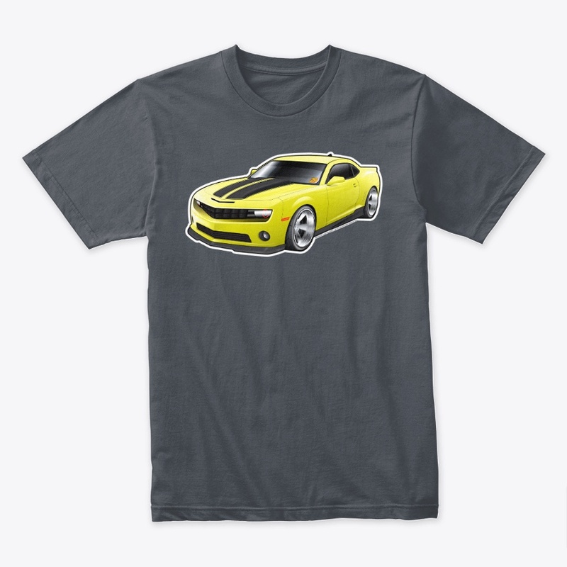 5th Gen American Muscle Car Graphic