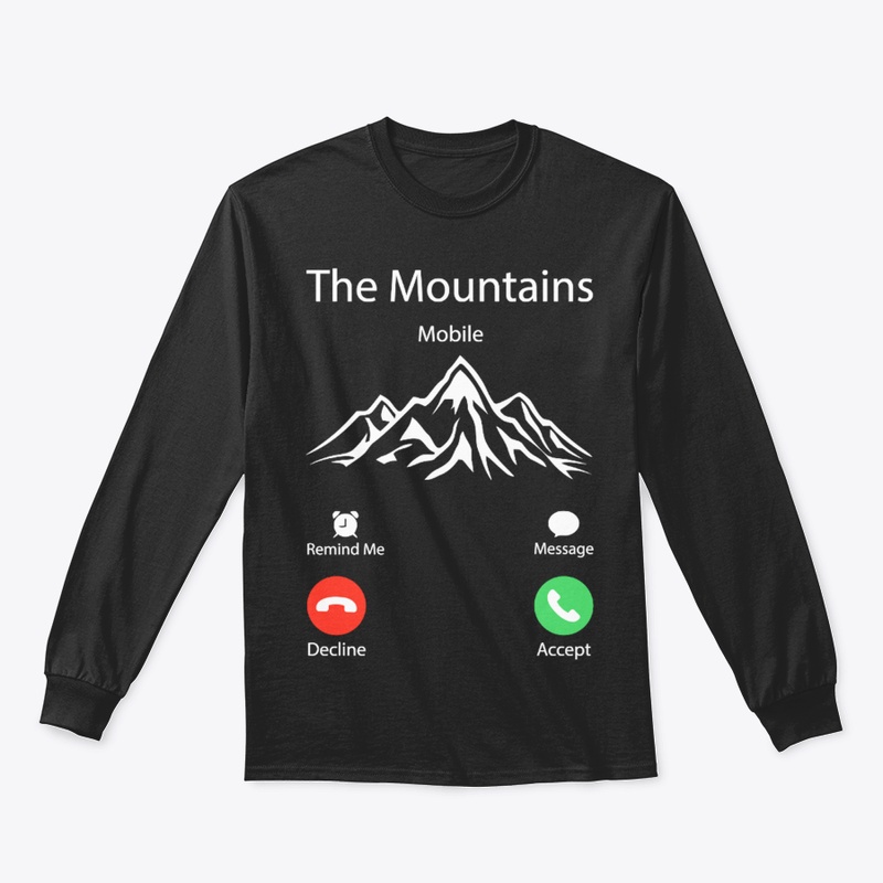 Mountains Mobile Tshirt