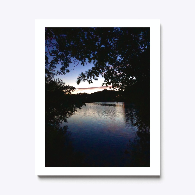 Evening on Chandler Pond
