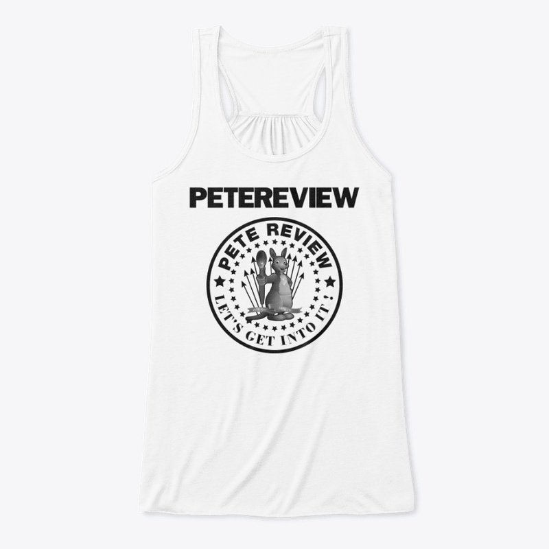 PeteReview Merch Black and White
