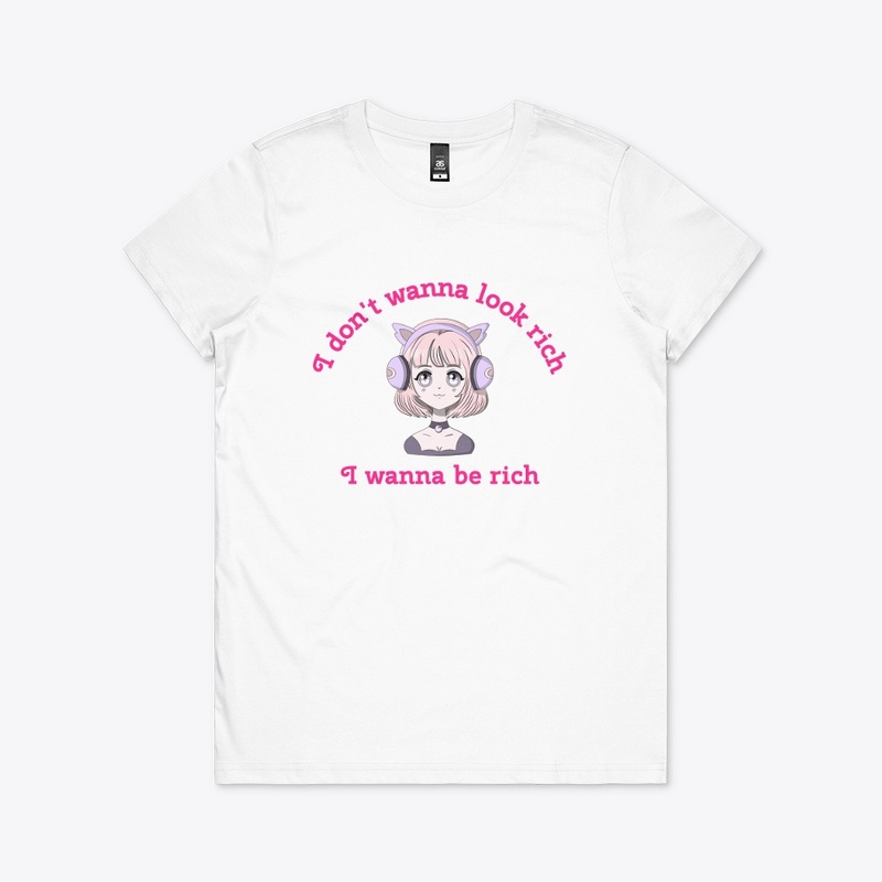 I don't wanna look rich