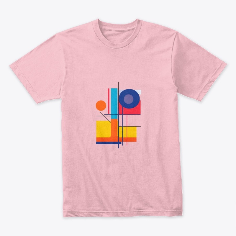 Stylized art T-shirt design