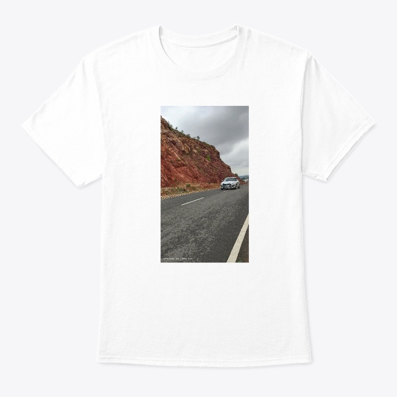 Cars and mountain 