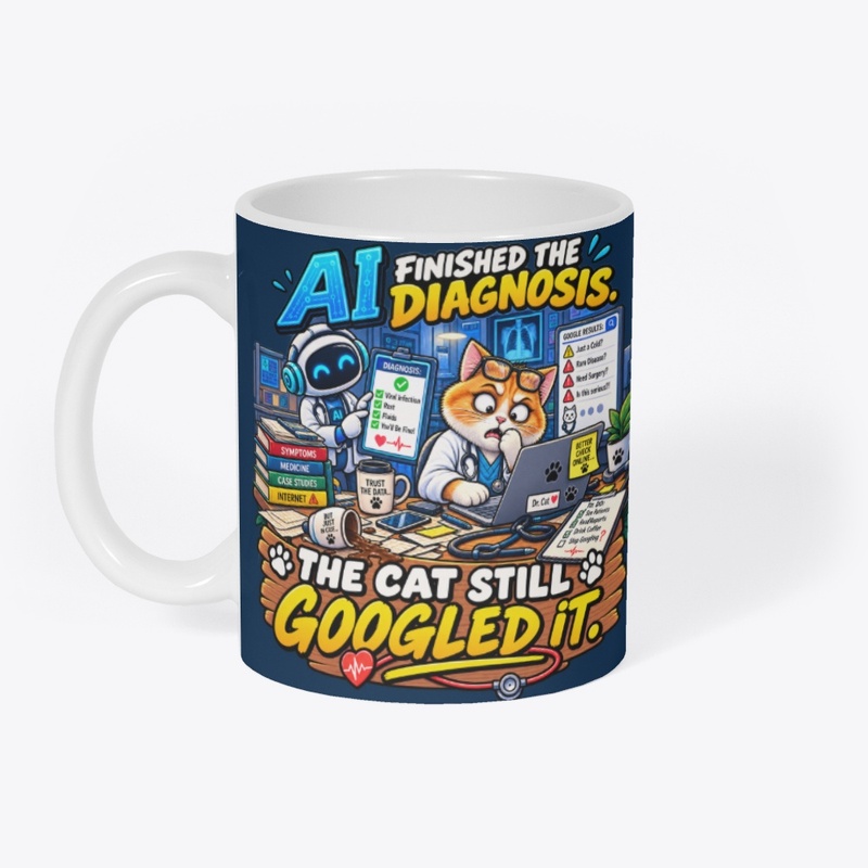 AI Finished the Diagnosis, The Cat Still