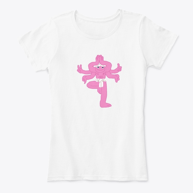 Pink yogi