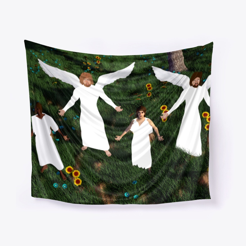 Adam and Eve singing 
