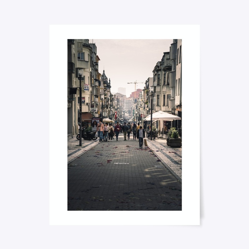 The streets of Porto