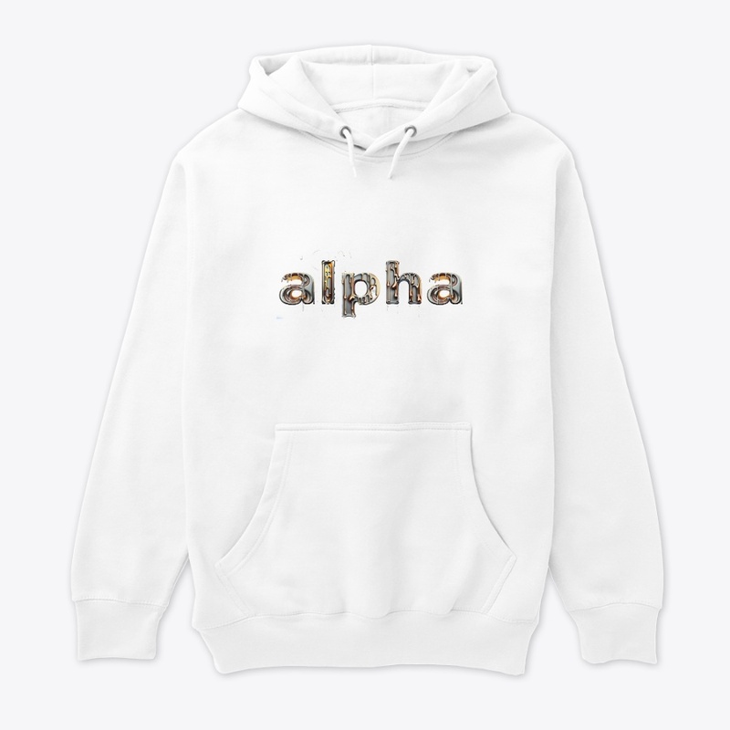 alpha - shiny iron driping design