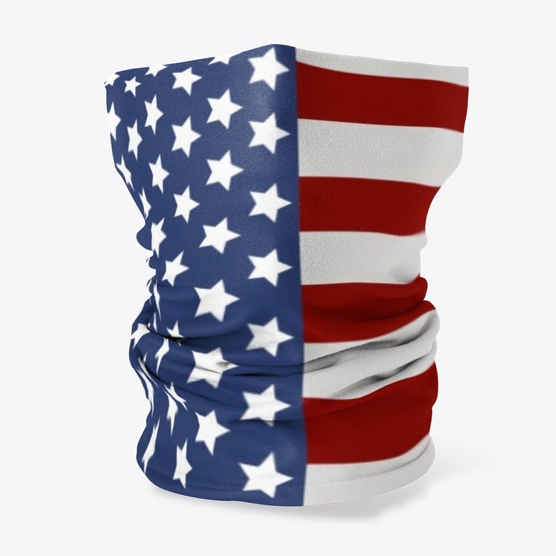 US Flag Neck Gaiter