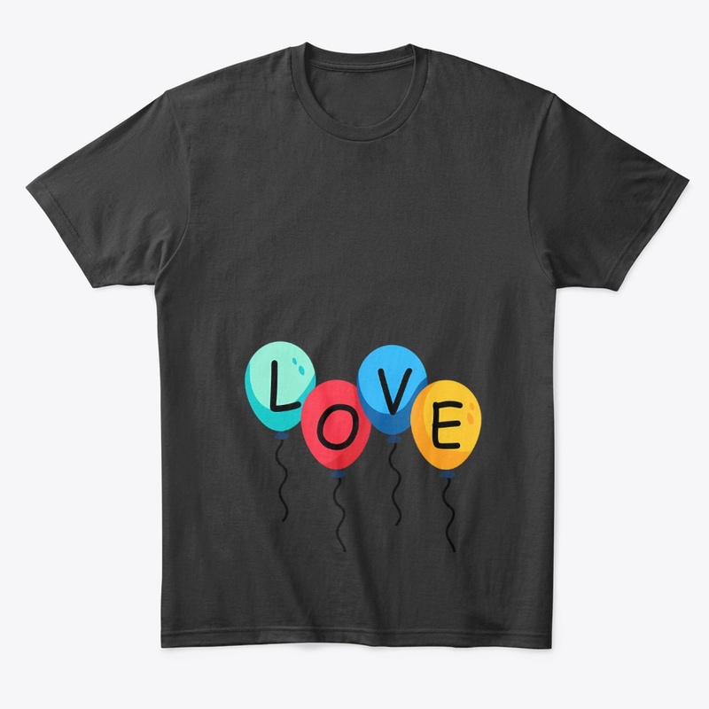 "LOVE" Balloons – A Burst of Color 