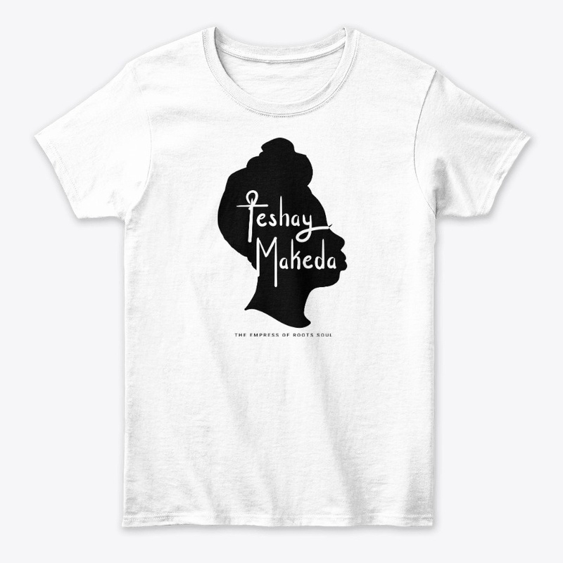 Teshay Makeda Classic White Tshirt