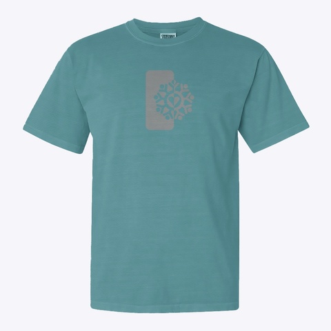 Love Unity Logo Seafoam T-Shirt Front