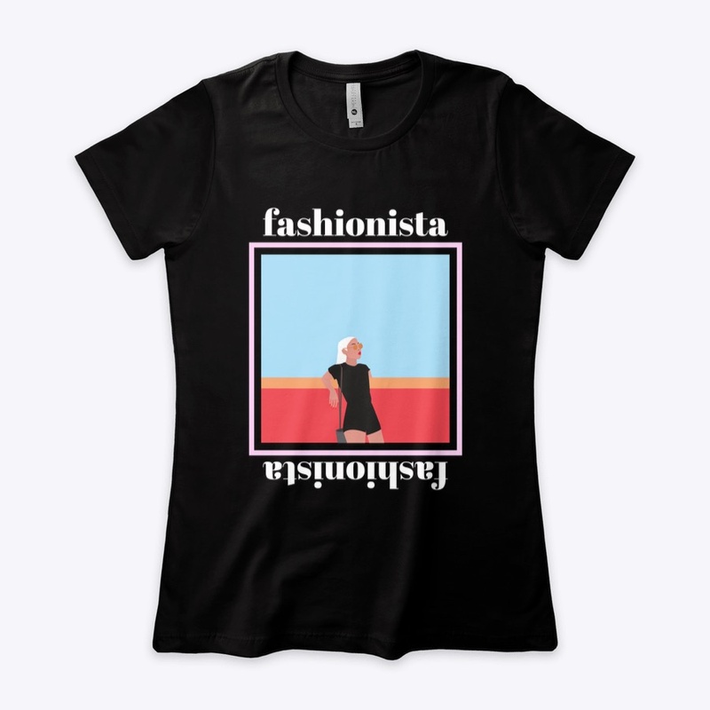 Fashionista Novelty Printed Tee