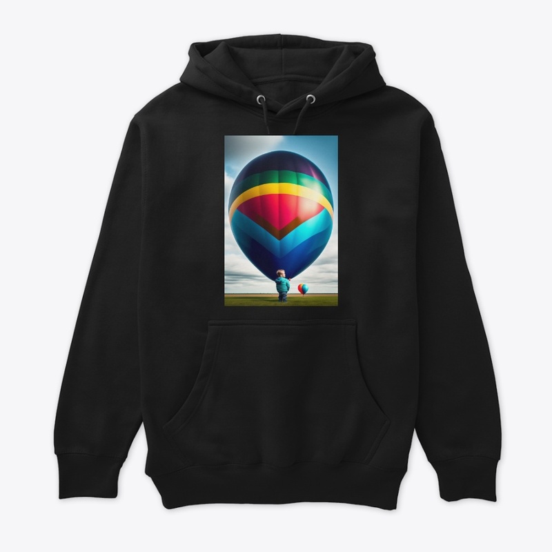 Skies the limit! Hot air balloon