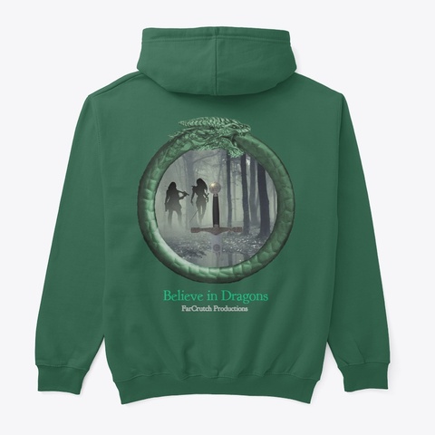 Dragonspawn Legacy #1 Forest Green T-Shirt Back