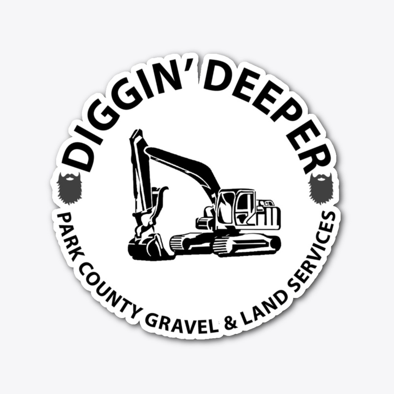Diggin' Deeper Sticker