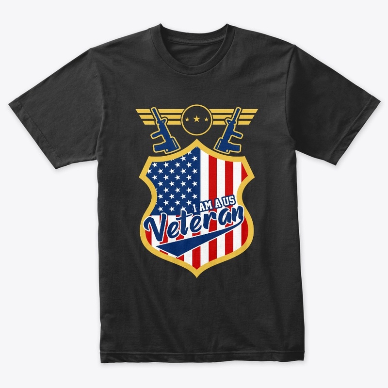 I am a US Veteran T Shirt Design