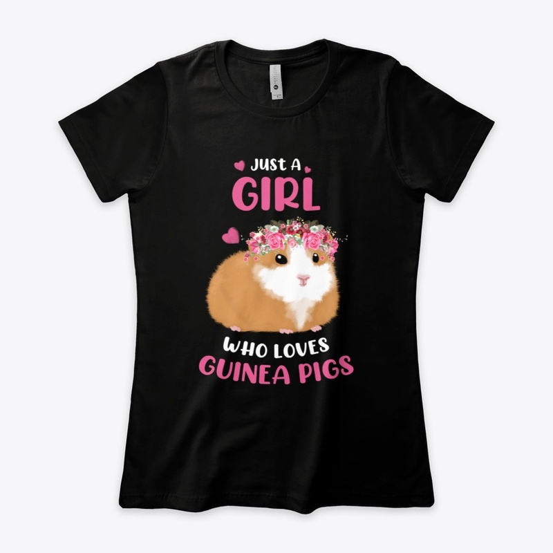 Just a girl who loves guinea pigs shirt