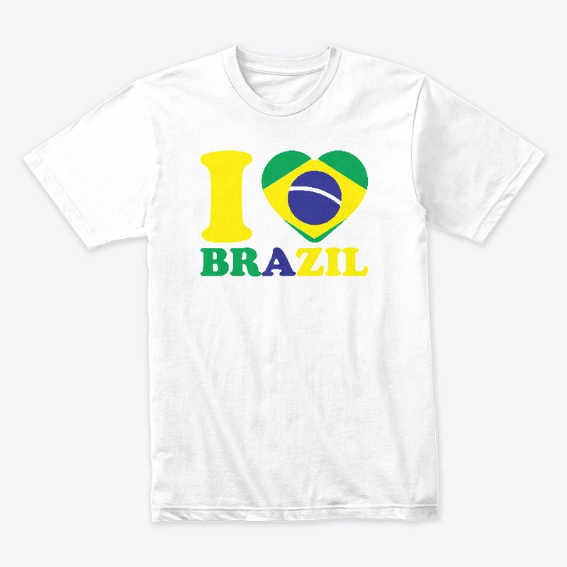 I Love Brasil Shirt