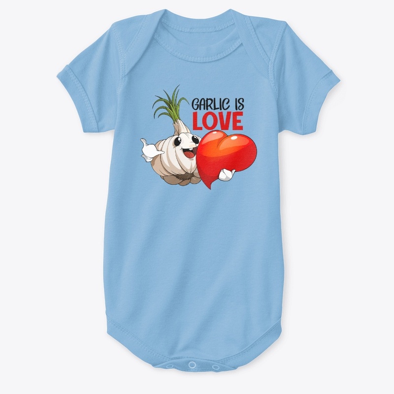 Kids Garlic Is Love (Black Lettering)