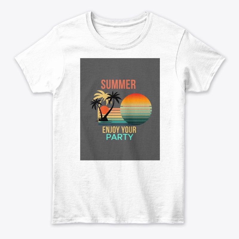 summer enjoy your party tee shirt