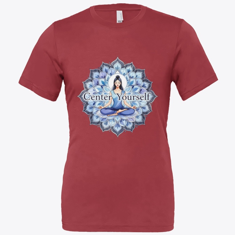 Center Yourself – Meditative T-Shirt