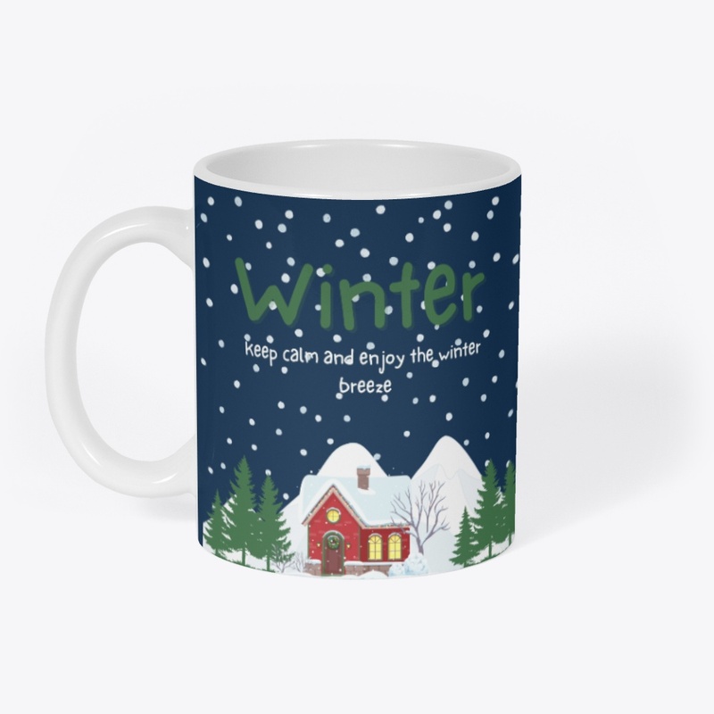 Cozy Winter Cabin Breeze Nature 