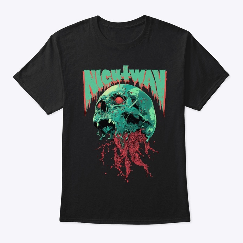 NIGHTWAV Green Skull
