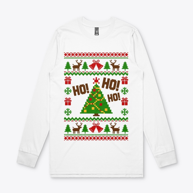 Ho Ho Ho Ugly Christmas Sweater