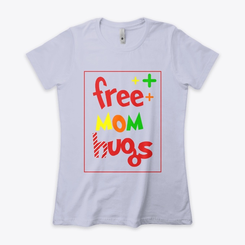 Free mom hugs pride t-shirt