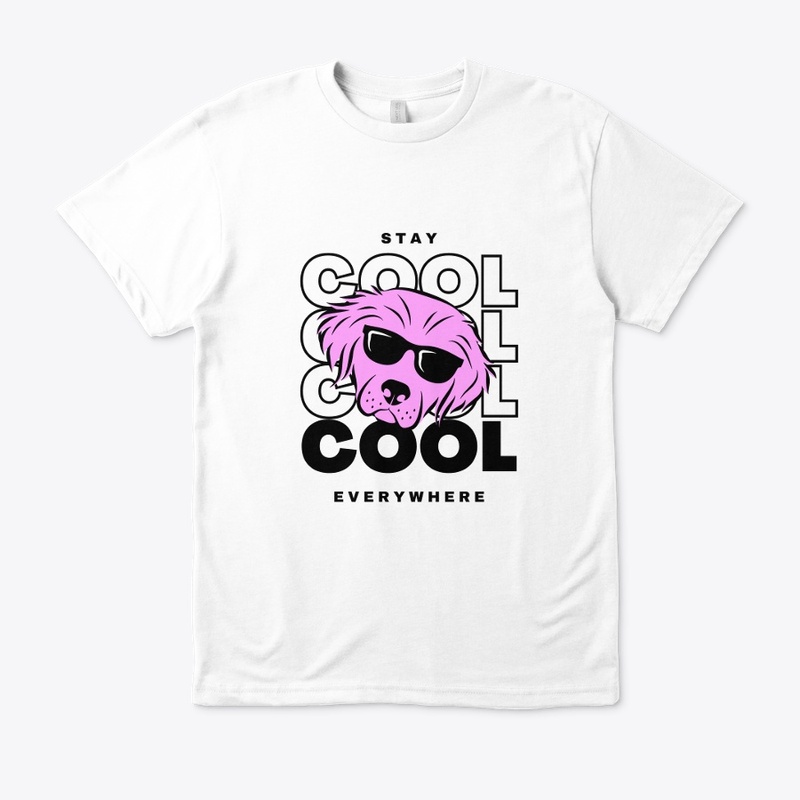 Cool Pup Vibes Tee-Stay Cool Everywhere