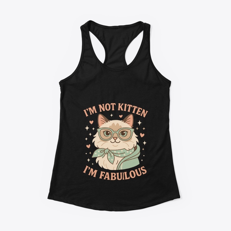 I’m Not Kitten Quote Tee