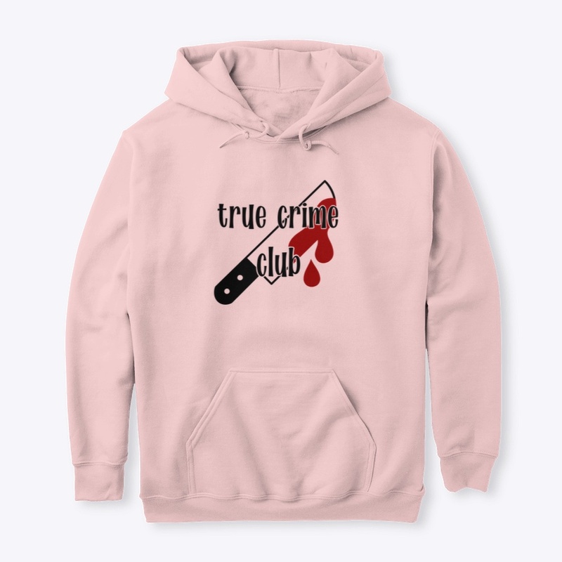 True Crime Club - black + red
