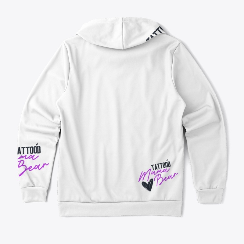 Tattoo'd Mama Bear Back Print Hoodie