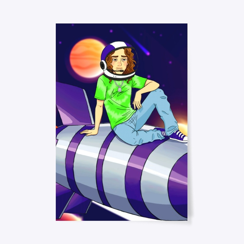 A Trip to Space Poster